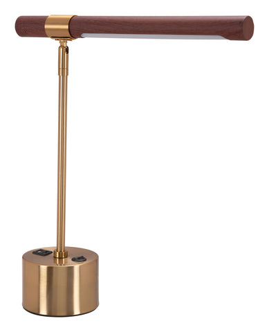 Kippy - Table Lamp - Brown / Brass - Premium Table Lamps from Zuo Modern - Just $725! Shop now at brett interiors