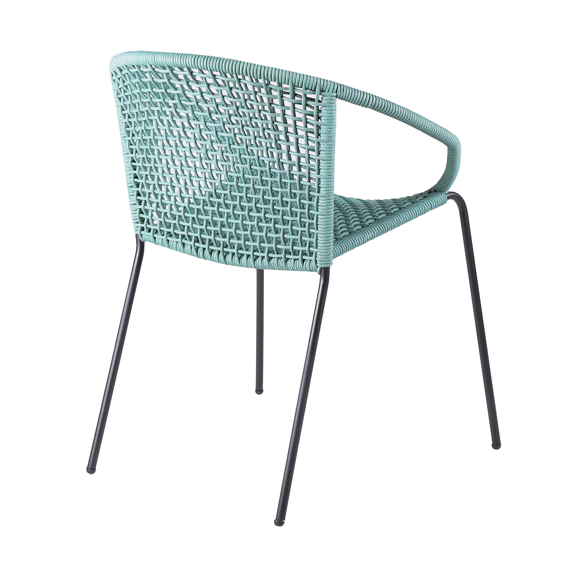 Snack - Indoor / Outdoor Stackable Steel Dining Chair (Set of 2) - Premium Chair Sets from Armen Living - Just $560! Shop now at brett interiors