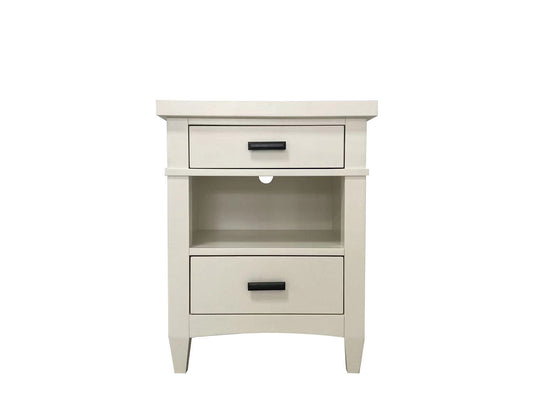 Americana Modern Bedroom - 2 Drawer Nightstand - Premium Accent Nightstands from Parker House - Just $322.50! Shop now at brett interiors