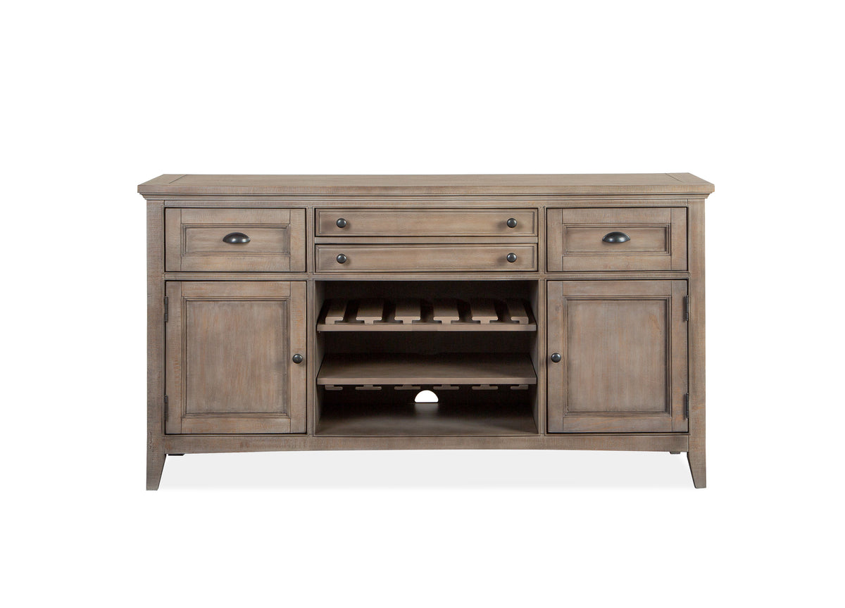 Paxton Place - Buffet - Dovetail Grey - Premium Buffets from Magnussen Furniture - Just $1589! Shop now at brett interiors