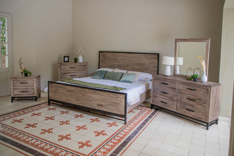 Blacksmith - Bed - Premium Panel Beds from International Furniture Direct - Just $1137.50! Shop now at brett interiors