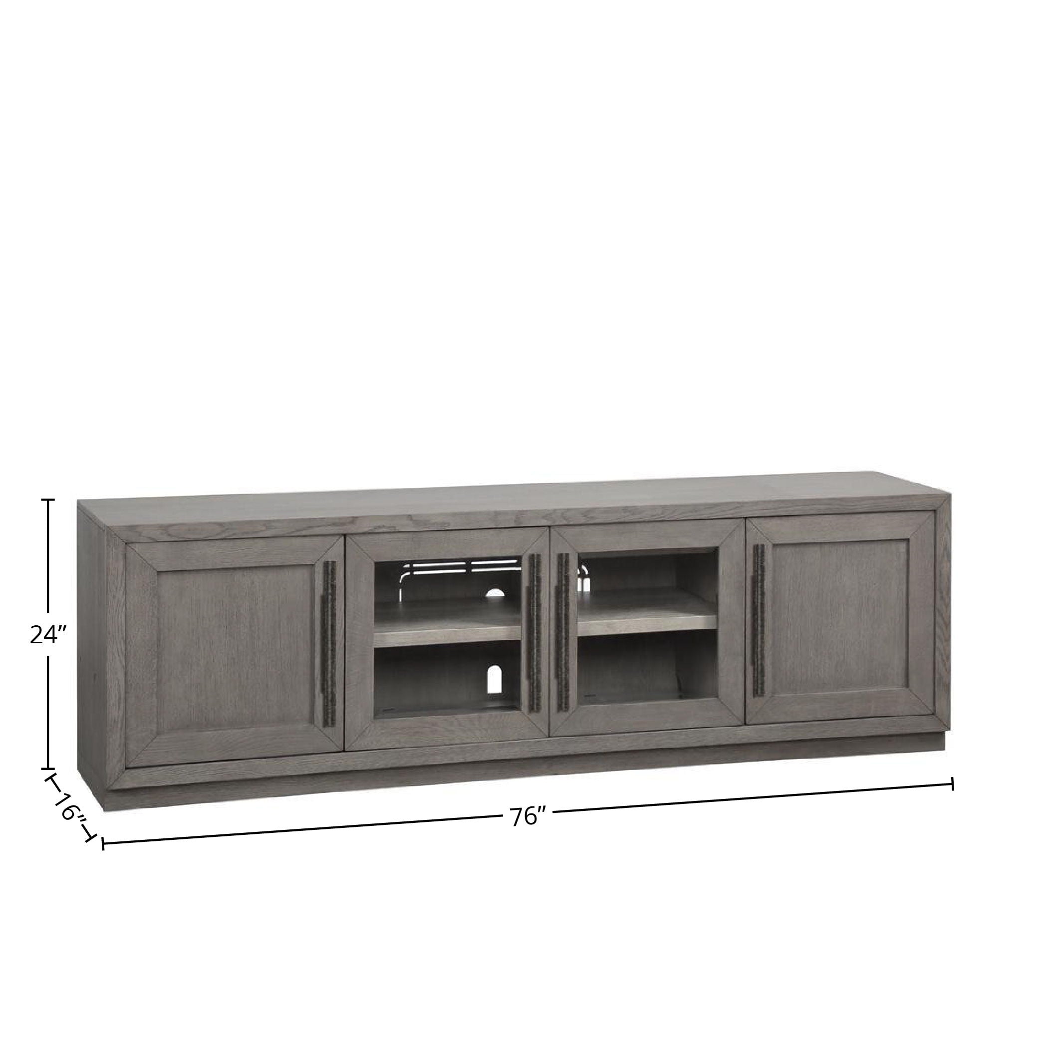 Pure Modern - Door TV Console (76") - Moonstone - Premium TV Stands from Parker House - Just $1172.50! Shop now at brett interiors