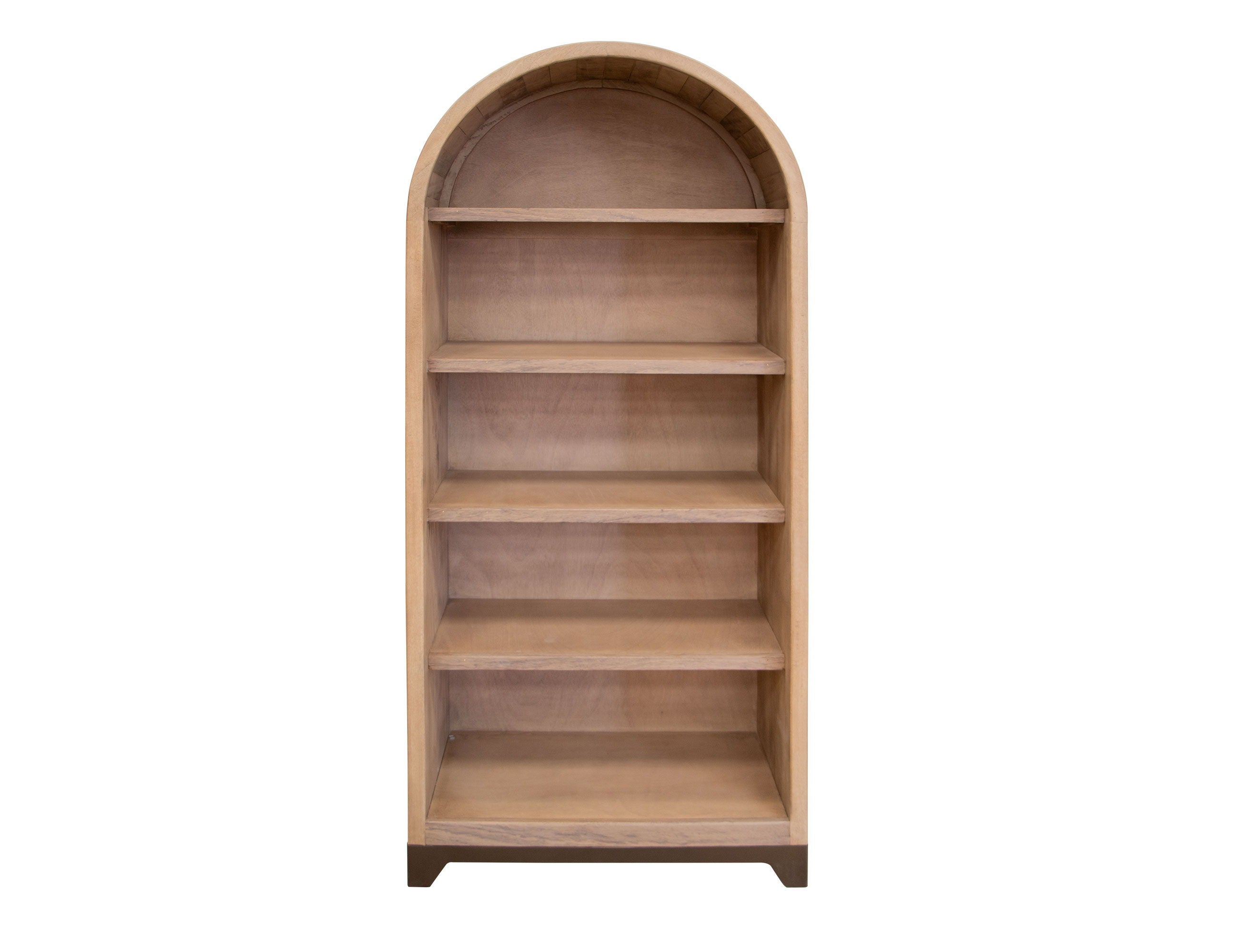 Natural Parota - 5 Shelves Bookcase - Brown Cappuccino - Premium Standard Bookcases from International Furniture Direct - Just $947.50! Shop now at brett interiors