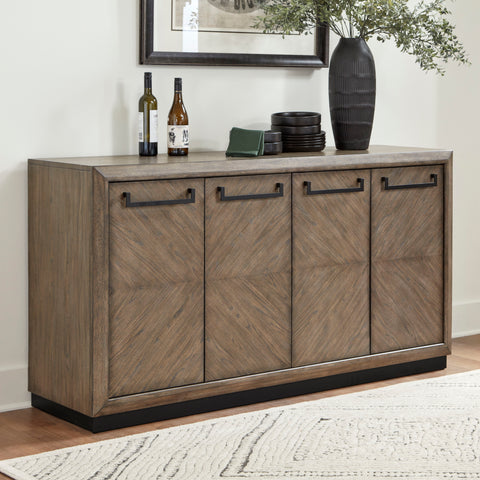 Cedar Fork - Dining Sideboard - Smoked Arabica - Premium Sideboards from Parker House - Just $1072.50! Shop now at brett interiors