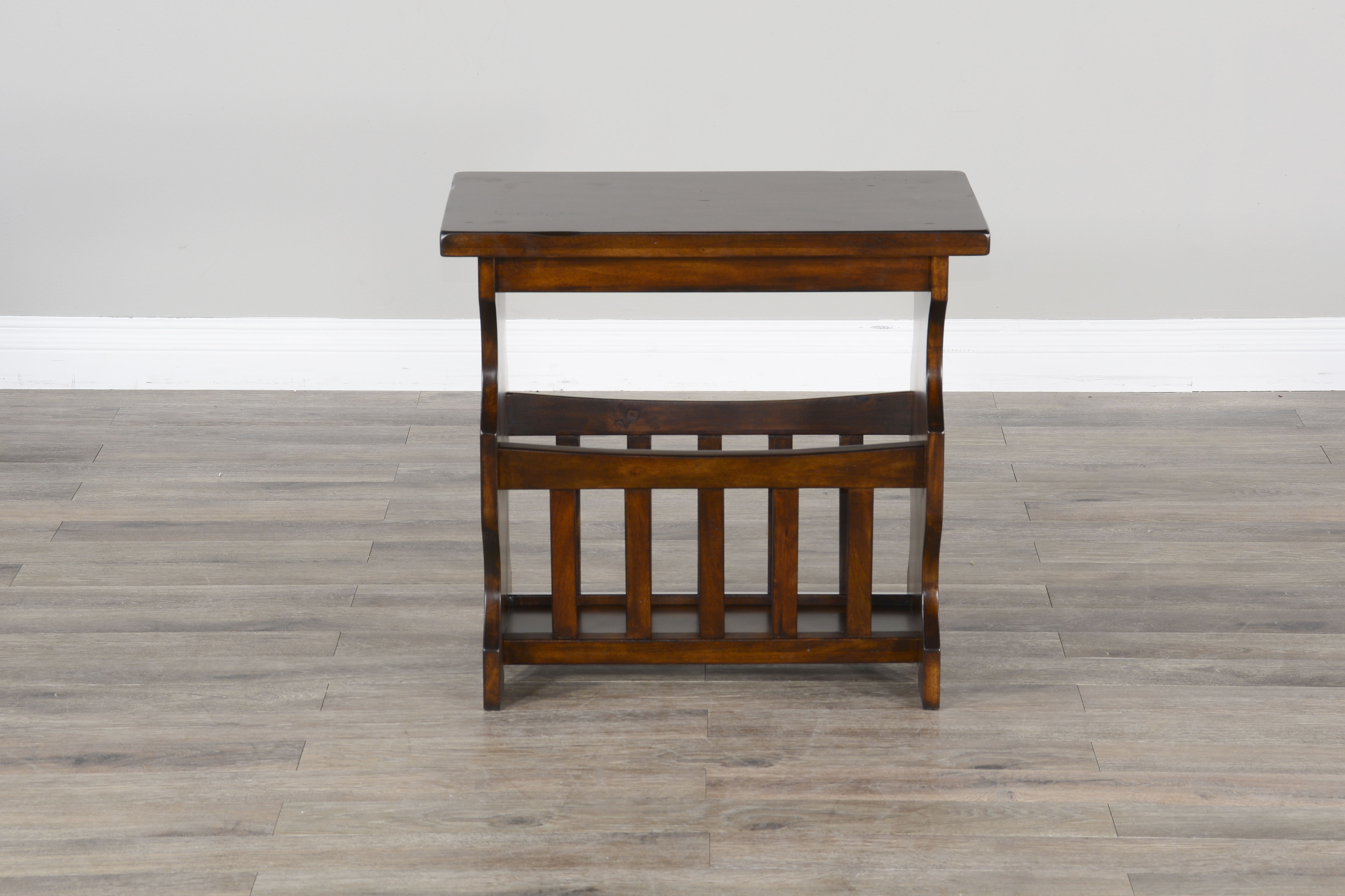 Santa Fe - Magazine Table - Dark Brown - Premium Accent Tables from Sunny Designs - Just $289! Shop now at brett interiors