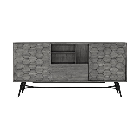 Makena - Sideboard Buffet - Gray Acacia - Premium Buffets from Armen Living - Just $1460! Shop now at brett interiors