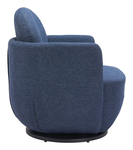 Bant - Swivel Chair - Blue - Premium Swivel Chairs from Zuo Modern - Just $1575! Shop now at brett interiors