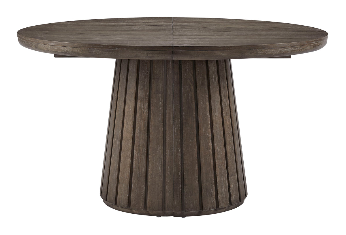 Kavanaugh - Round Dining Table - Dark Brown - Premium Dining Tables from Magnussen Furniture - Just $1468! Shop now at brett interiors