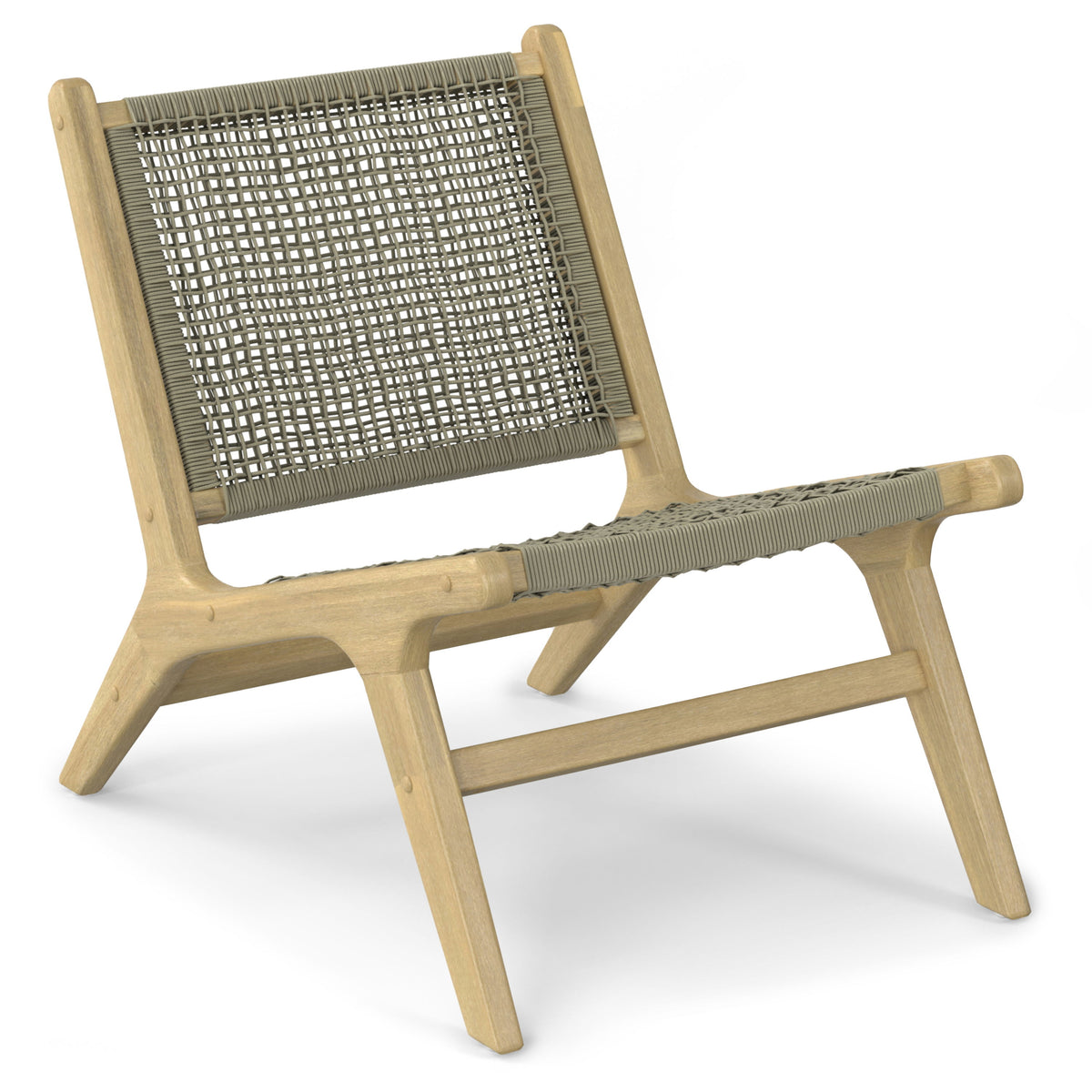 Kendie - Outdoor Indoor Lounge Chair - Natural Taupe - Premium Lounge Chairs from Simpli Home - Just $332! Shop now at brett interiors