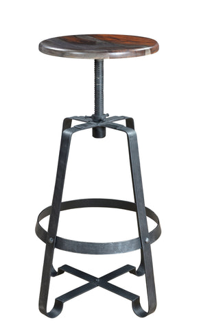 Liverpool - Adjustable Barstool - Kari Graywash - Premium Adjustable Height from Coast2Coast Home - Just $907.50! Shop now at brett interiors