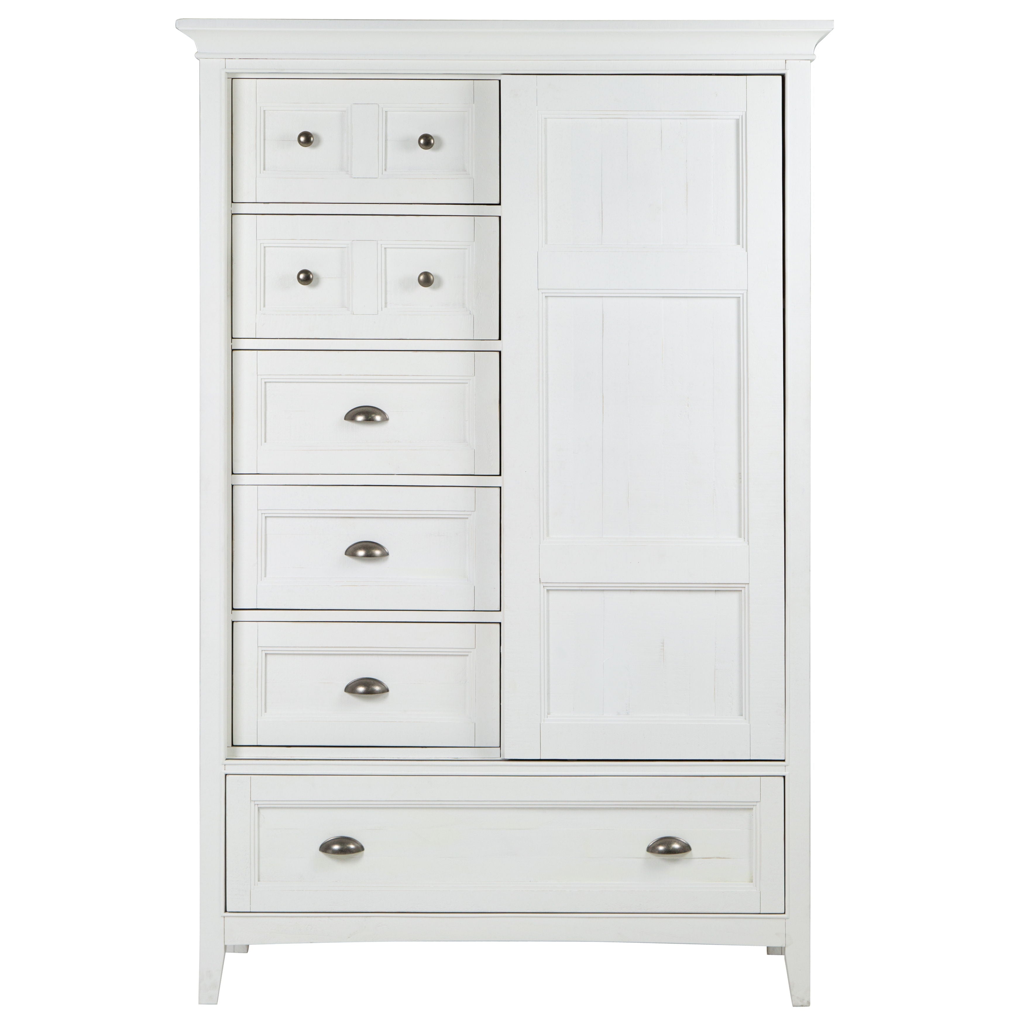 Heron Cove - Door Chest - Chalk White - Premium Door Chests from Magnussen Furniture - Just $1899! Shop now at brett interiors