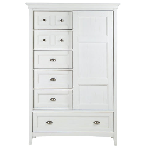 Heron Cove - Door Chest - Chalk White - Premium Door Chests from Magnussen Furniture - Just $1899! Shop now at brett interiors