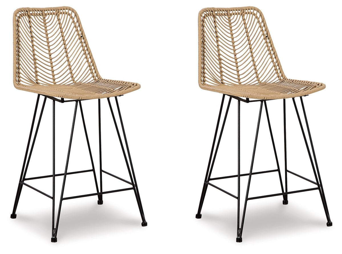 Angentree - Barstool (Set of 2) - Premium Stool Sets from Signature Design by Ashley® - Just $444.70! Shop now at brett interiors