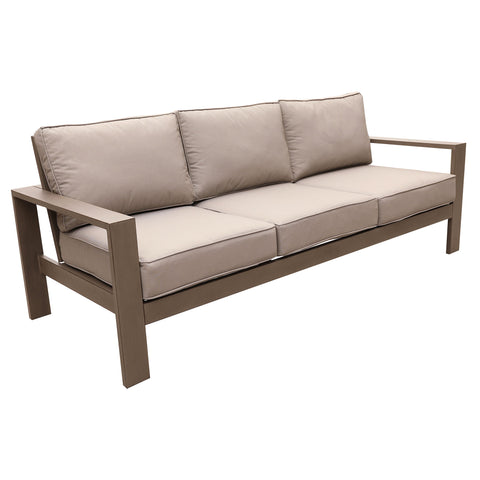 Sofa, Wood Grained - Light Brown - Premium Sofas from Gather Craft - Just $1442! Shop now at brett interiors