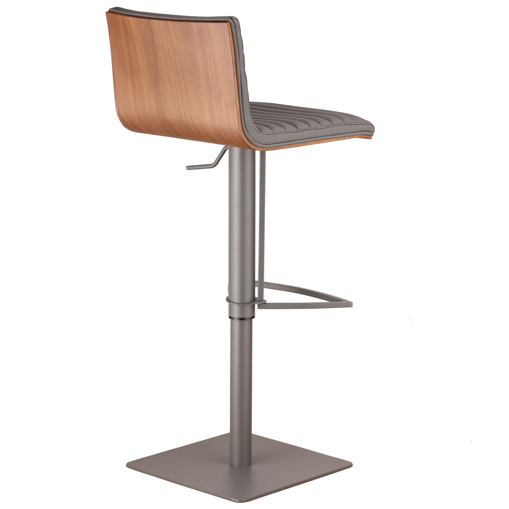 Café - Adjustable Swivel Bar Stool - Premium Adjustable Height from Armen Living - Just $392.50! Shop now at brett interiors