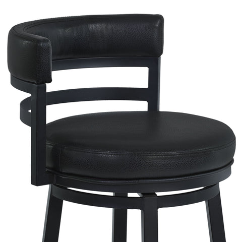 Madrid - Swivel Bar Stool - Auburn Bay - Premium Counter Height (24"-27") from Armen Living - Just $355! Shop now at brett interiors