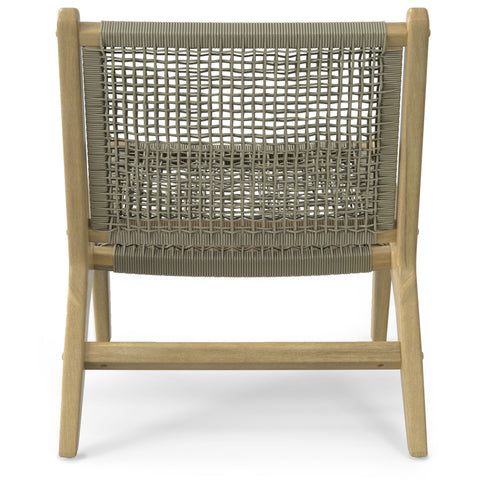 Kendie - Outdoor Indoor Lounge Chair - Natural Taupe - Premium Lounge Chairs from Simpli Home - Just $332! Shop now at brett interiors