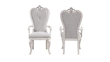 Cambria Hills - Arm Chair (Set of 2) - Mist Gray - Premium Chair Sets from New Classic - Just $600! Shop now at brett interiors