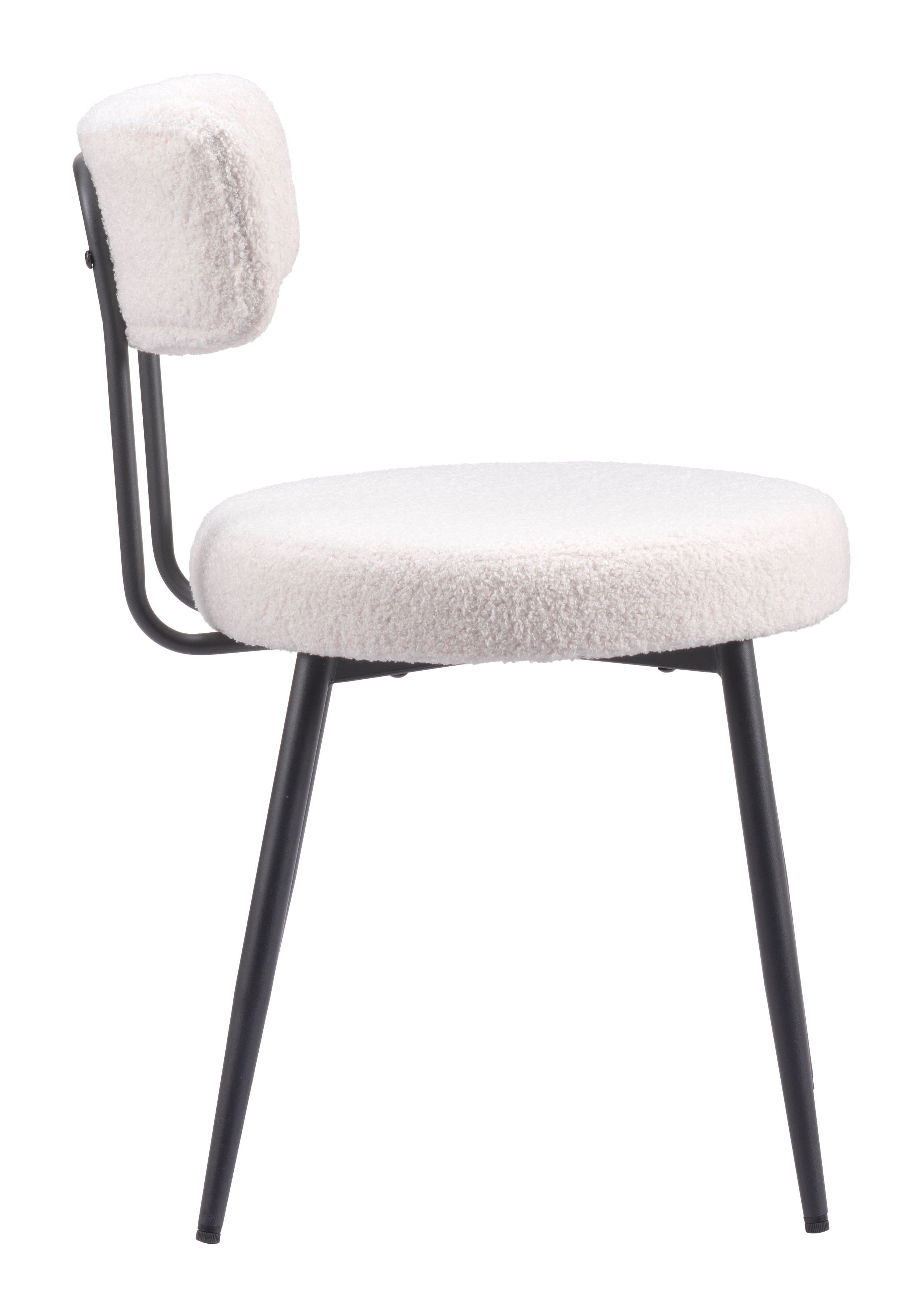 Blanca - Dining Chair (Set of 2) - Ivory - Premium Chair Sets from Zuo Modern - Just $700! Shop now at brett interiors