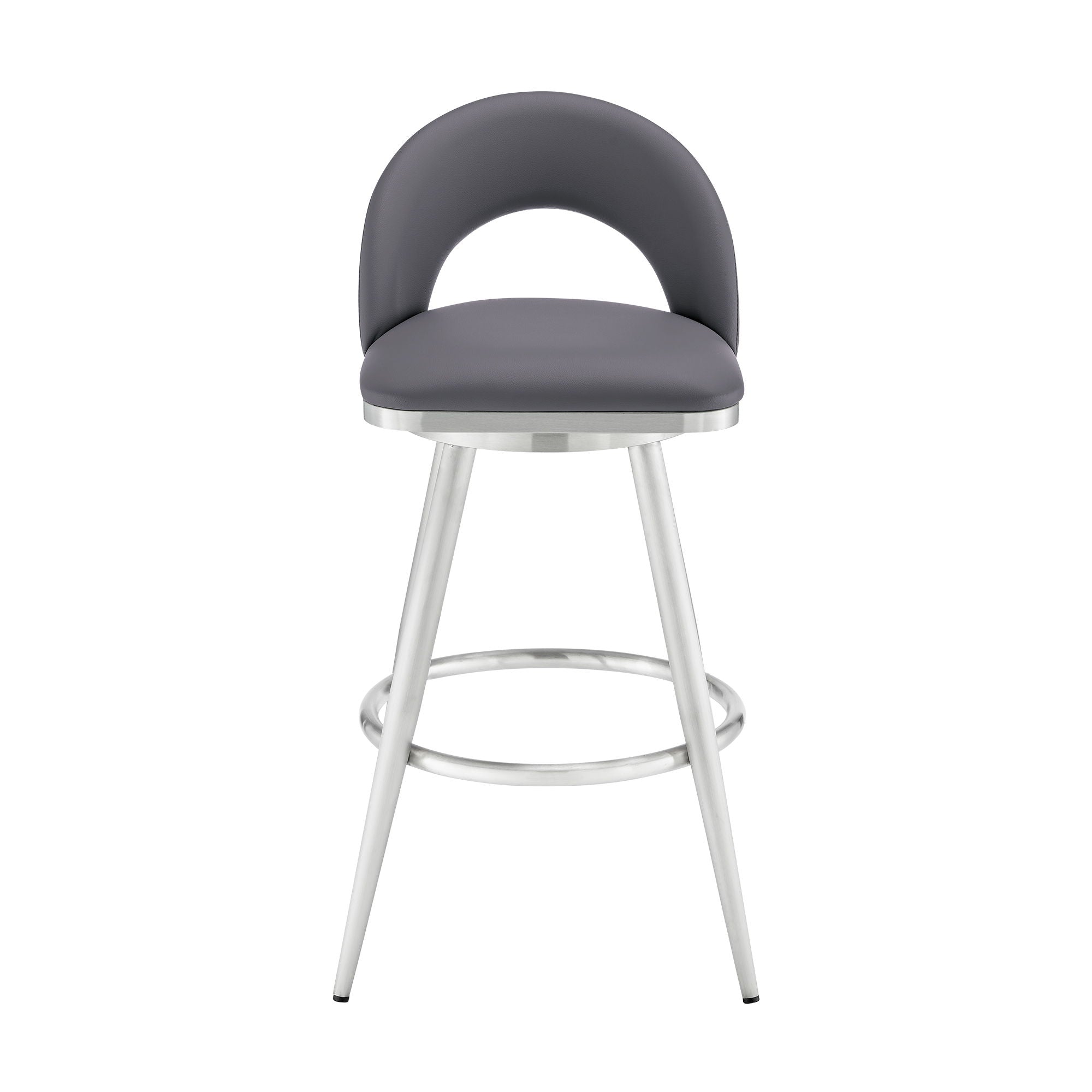 Charlotte - Swivel Bar Stool - Premium Counter Height (24"-27") from Armen Living - Just $360! Shop now at brett interiors