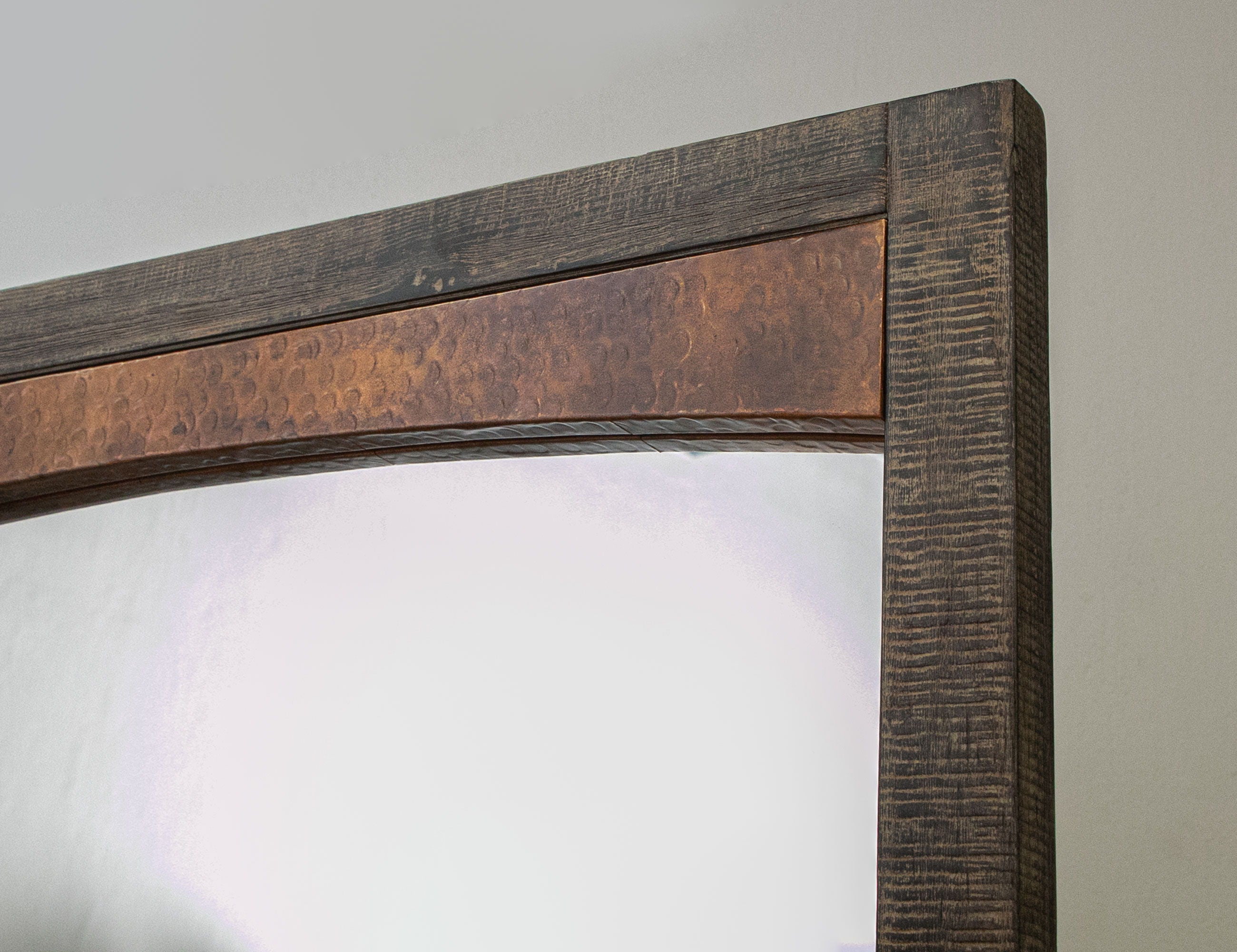 Blackburn - Mirror - Charred Brown - Premium Bedroom Mirrors from International Furniture Direct - Just $375! Shop now at brett interiors