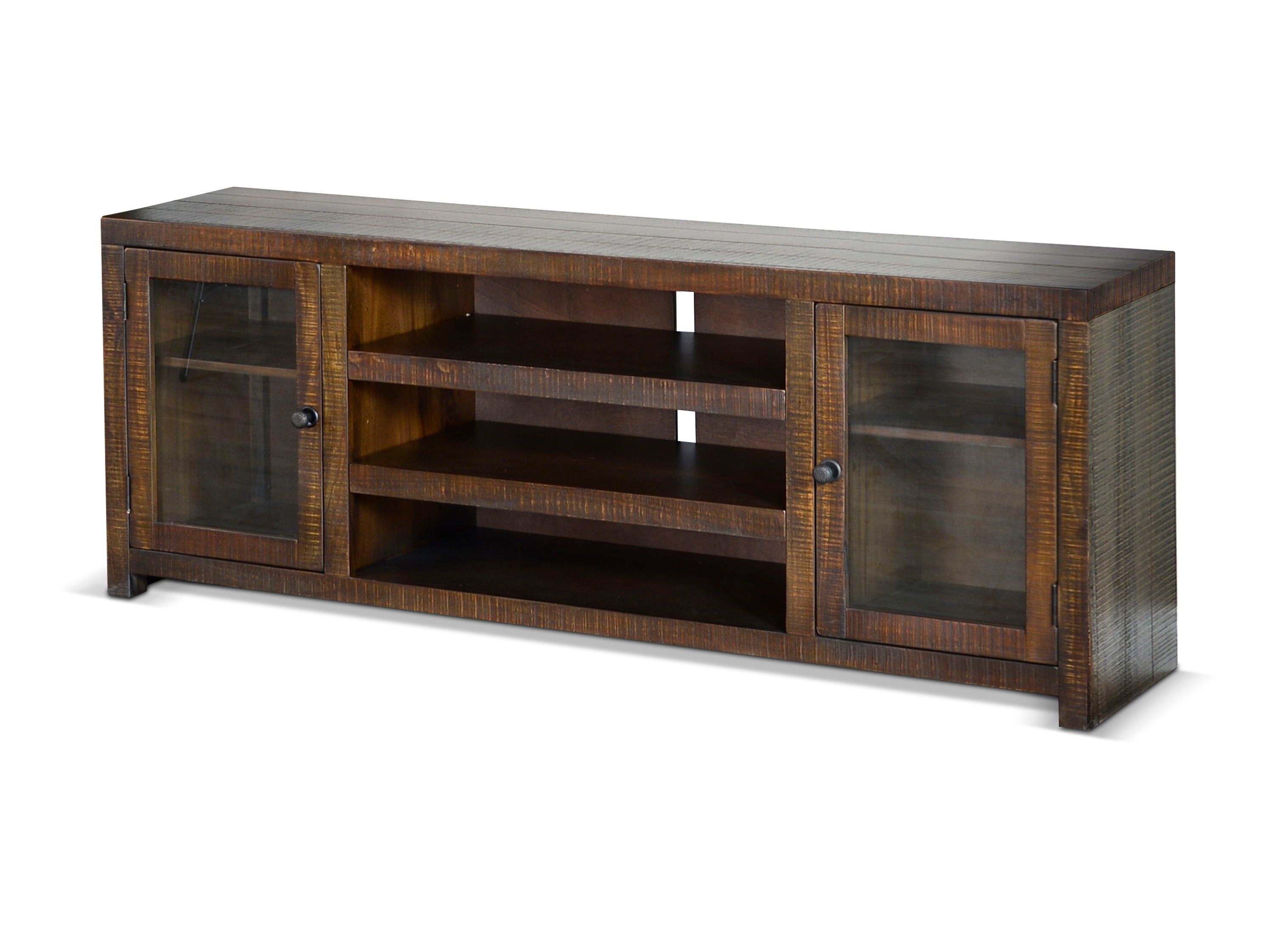 Homestead - 72" TV Console - Light Brown - Premium TV Stands from Sunny Designs - Just $896! Shop now at brett interiors