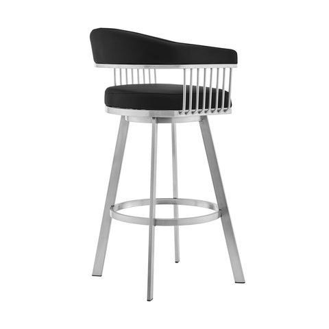 Chelsea - Swivel Bar Stool - Premium Bar Height (28"-30") from Armen Living - Just $372.50! Shop now at brett interiors