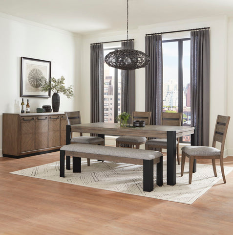 Cedar Fork - Dining Bench - Smoked Arabica - Premium Dining Benches from Parker House - Just $300! Shop now at brett interiors