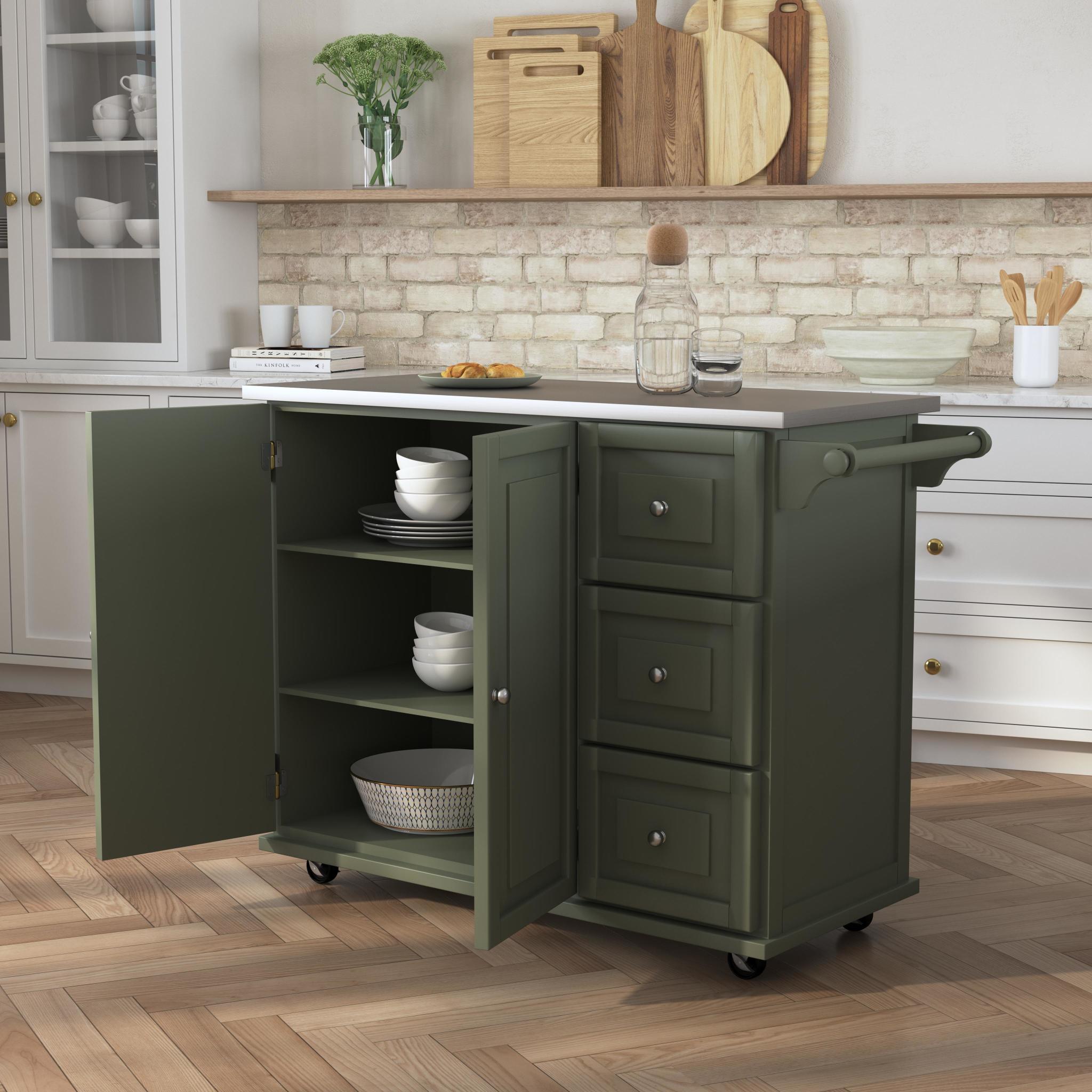 Dolly Madison - Kitchen Cart - Premium Islands & Carts from Homestyles - Just $1249.98! Shop now at brett interiors