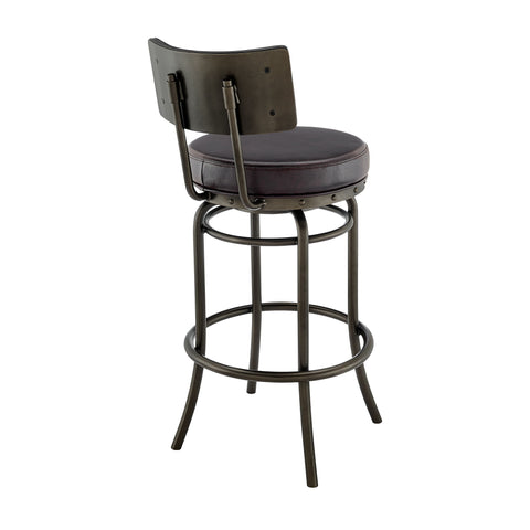 Leslie - Swivel Stool - Premium Counter Height (24"-27") from Armen Living - Just $382.50! Shop now at brett interiors