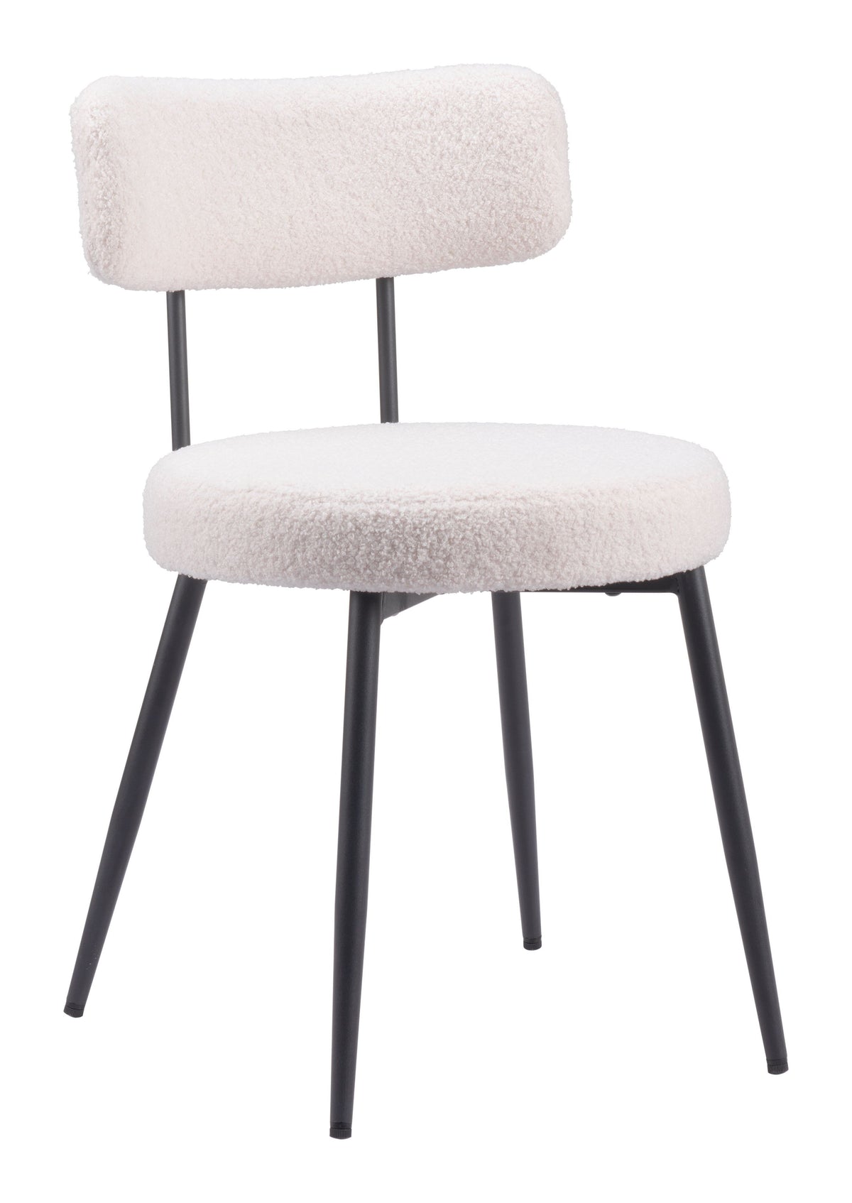 Blanca - Dining Chair (Set of 2) - Ivory - Premium Chair Sets from Zuo Modern - Just $700! Shop now at brett interiors