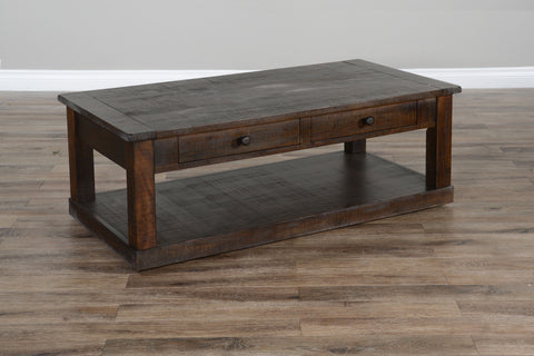 Homestead - Coffee Table - Dark Brown - Premium Coffee Tables from Sunny Designs - Just $505! Shop now at brett interiors