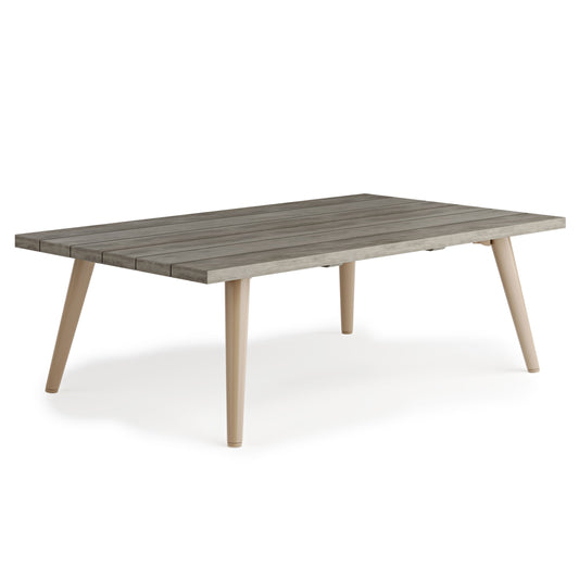 Belize - Outdoor Coffee Table - Distressed Weathered Grey - Premium Coffee Tables from Simpli Home - Just $317! Shop now at brett interiors