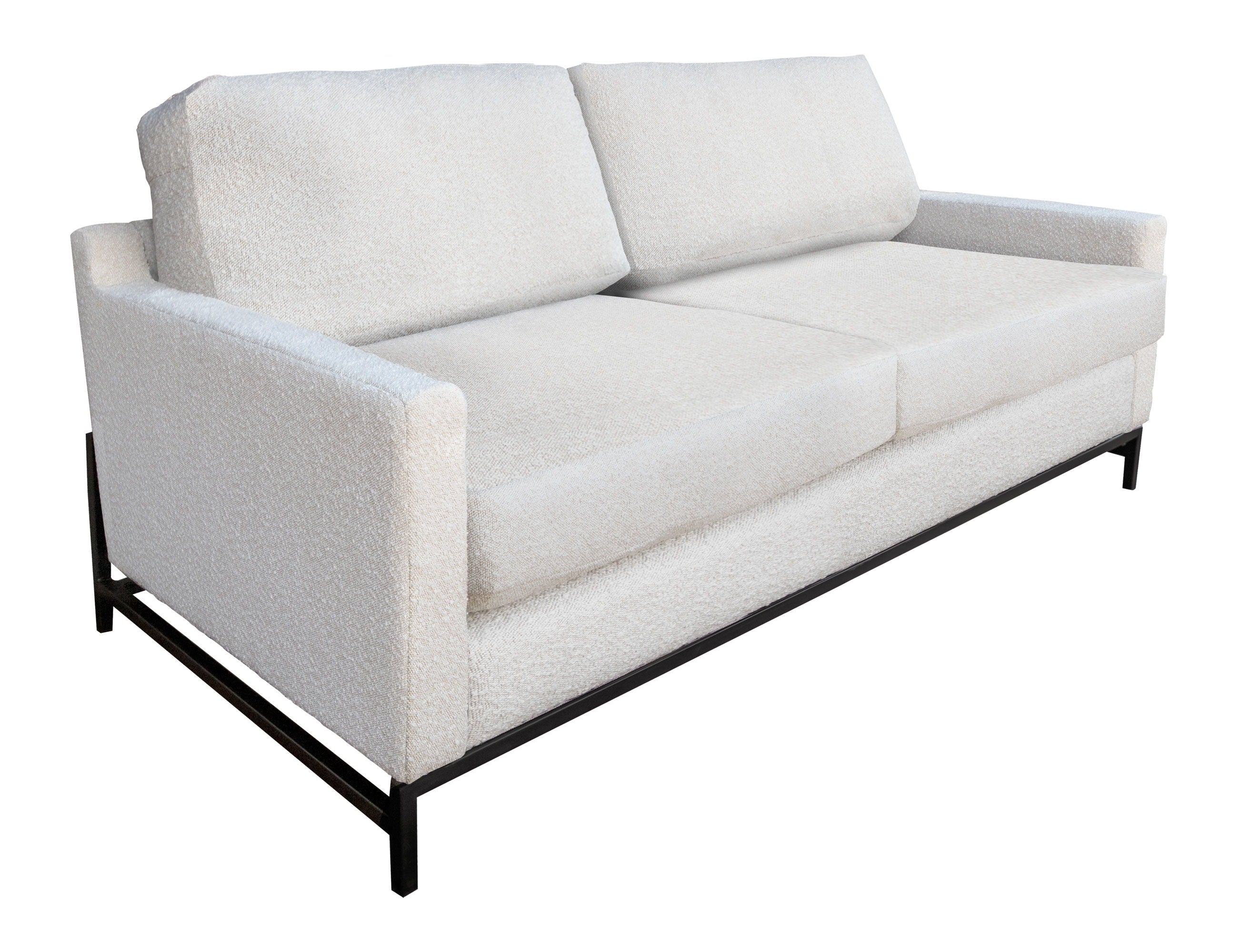 Maison - Loveseat - Light Cream - Premium Stationary Loveseats from International Furniture Direct - Just $1487.50! Shop now at brett interiors