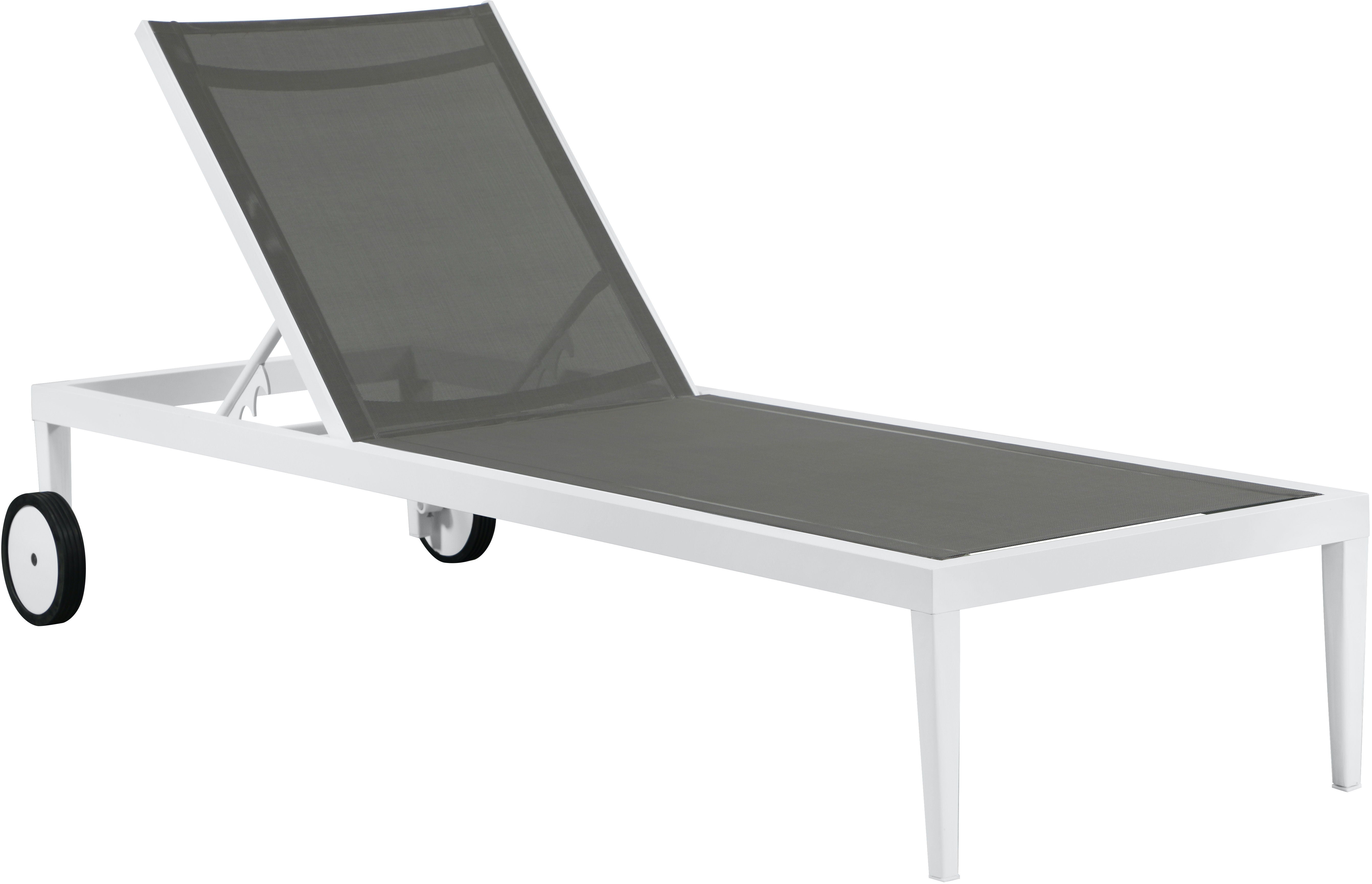 Nizuc - Outdoor Patio Chaise Lounge Chair - Premium Chaises from Meridian Furniture - Just $700! Shop now at brett interiors