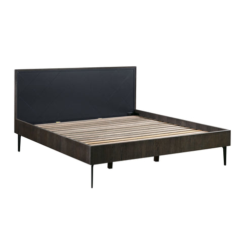 Cross - Platform Bed Frame - Premium Platform Beds from Armen Living - Just $1215! Shop now at brett interiors