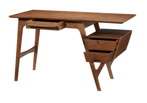 Knoll - Writing Desk - Brown Vinegar Finish - Premium Writing Desks from Coast2Coast Home - Just $2475! Shop now at brett interiors