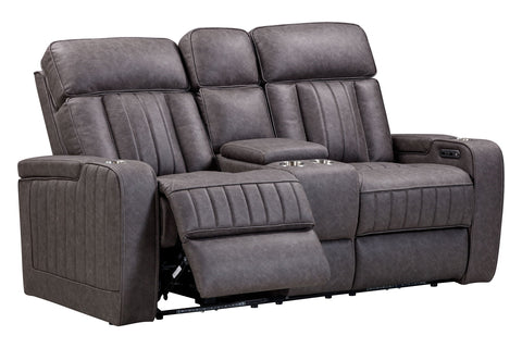 Equinox - Power Console Loveseat - Premium Reclining Loveseats from Parker Living - Just $1372.50! Shop now at brett interiors