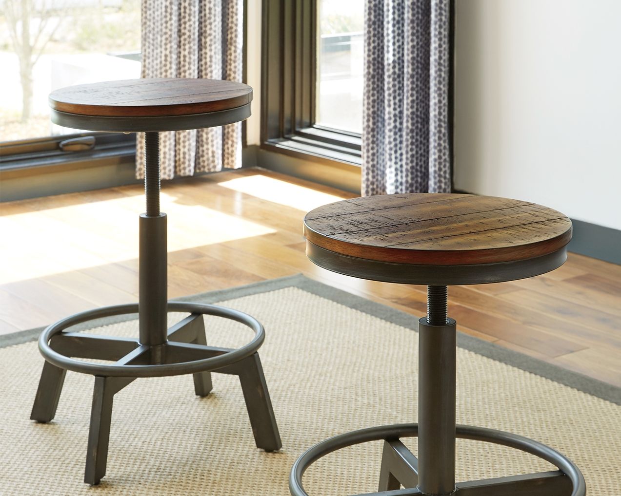 Torjin - Swivel Stool (Set of 2) - Premium Stool Sets from Signature Design by Ashley® - Just $179.05! Shop now at brett interiors