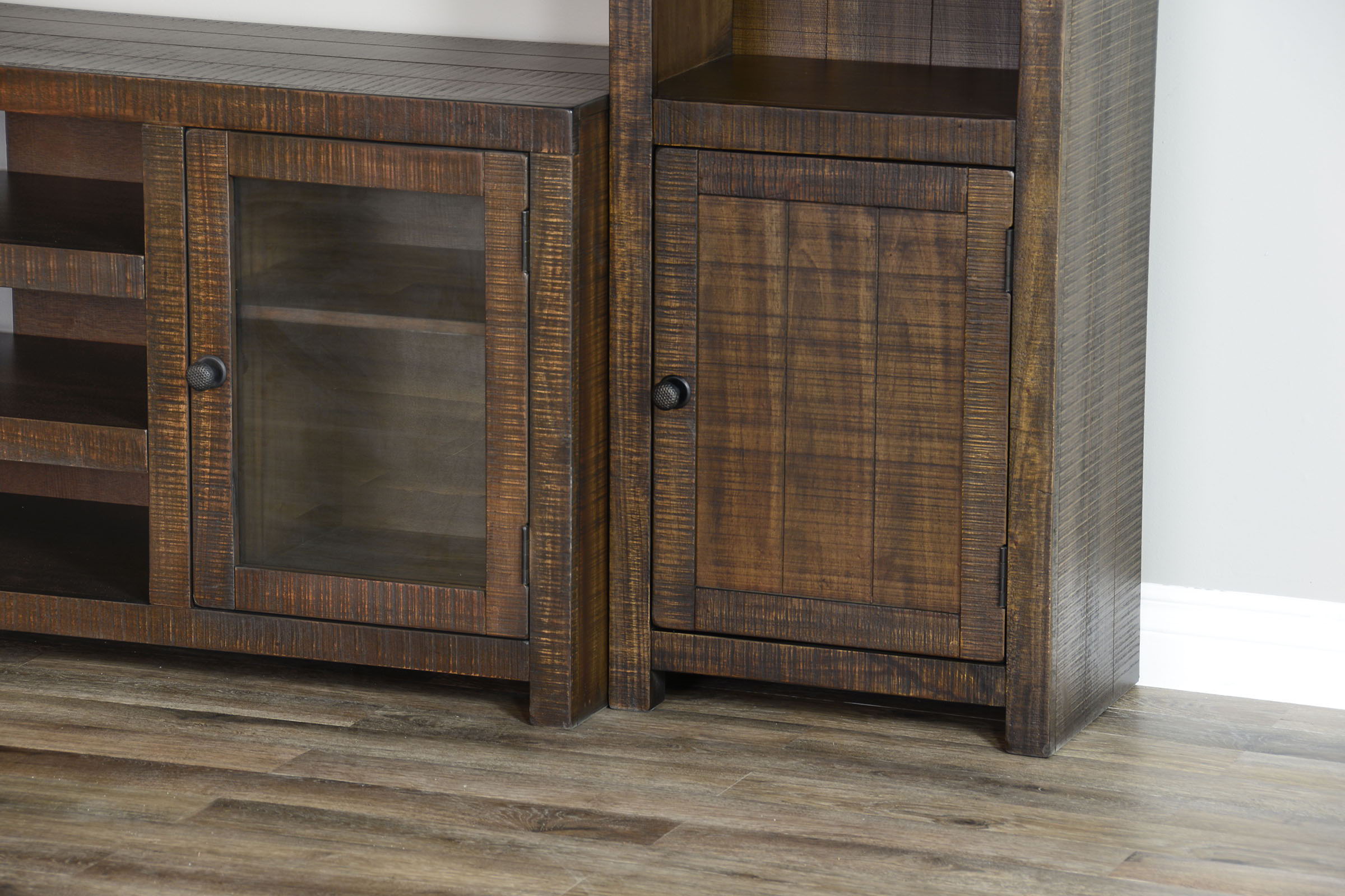 Homestead - Entertainment Wall - Dark Brown - Premium Entertainment Centers from Sunny Designs - Just $2255! Shop now at brett interiors