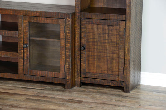 Homestead - Entertainment Wall - Dark Brown - Premium Entertainment Centers from Sunny Designs - Just $2255! Shop now at brett interiors