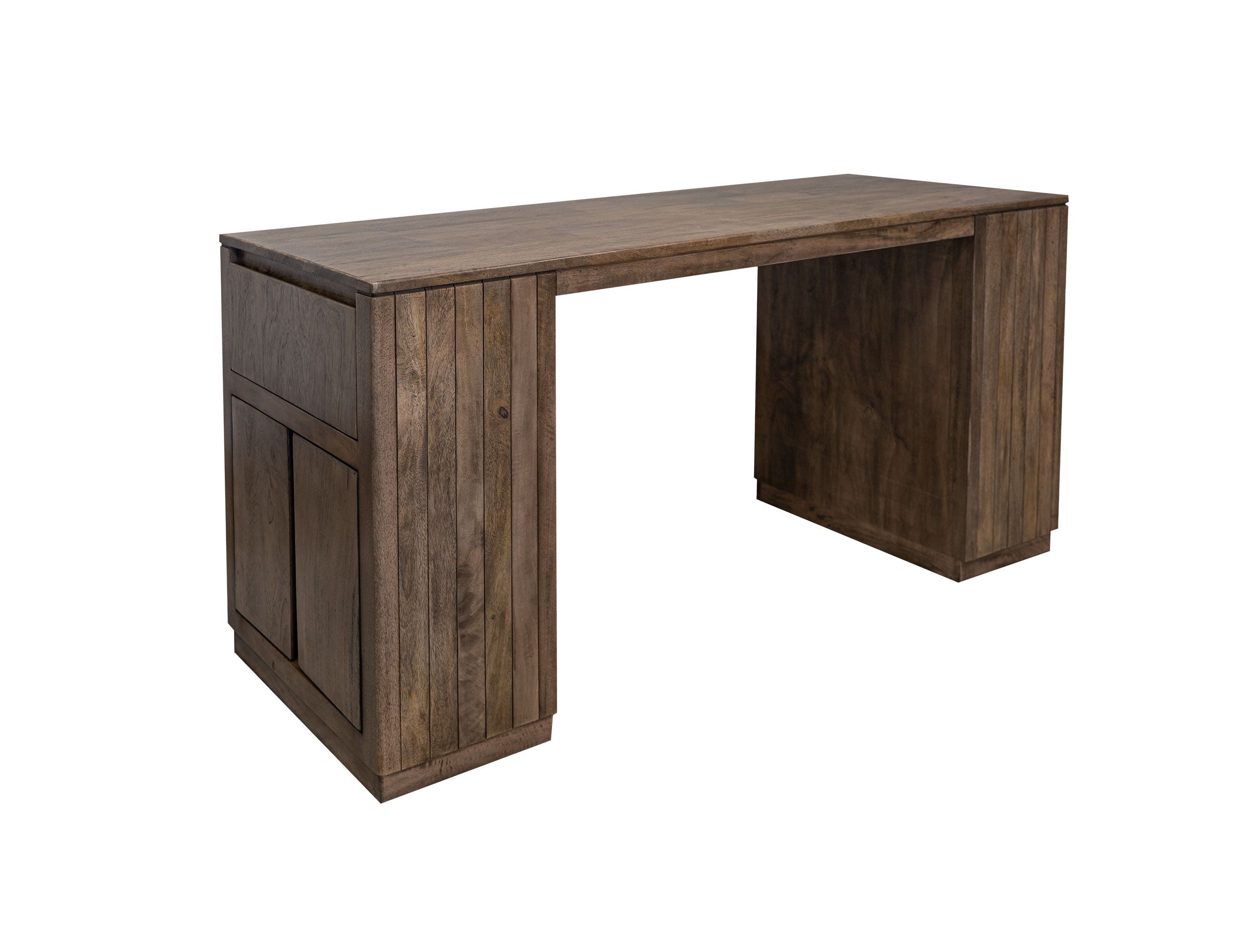 Mezquite - 2 Drawer 4 Door Kitchen Island - Mezquite Brown - Premium Islands & Carts from International Furniture Direct - Just $1497.50! Shop now at brett interiors