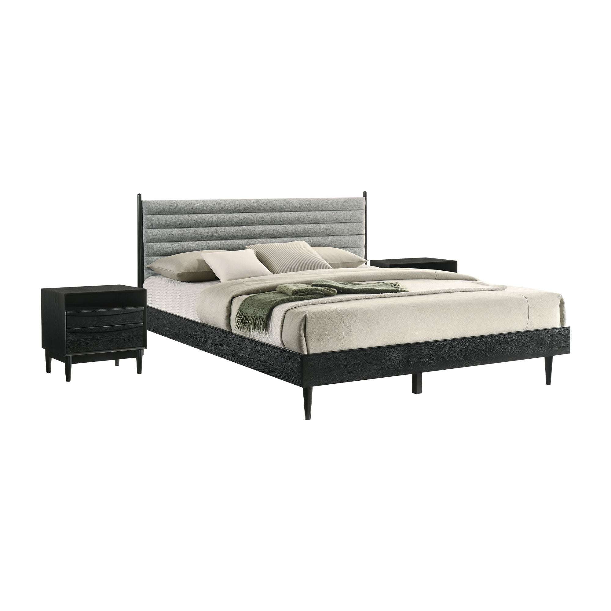 Artemio - Wood Bedroom Set - Premium 3 Piece Bedroom Sets from Armen Living - Just $1802.50! Shop now at brett interiors