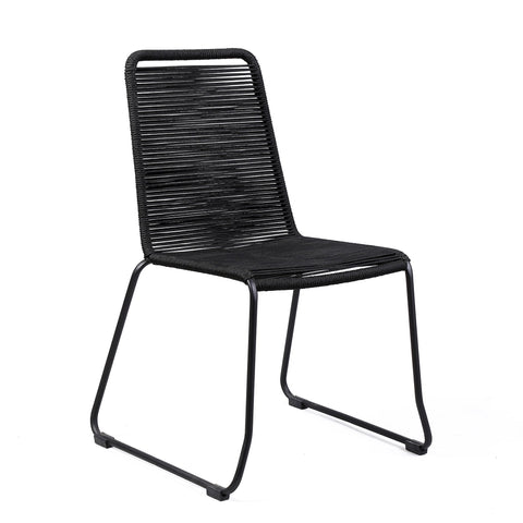 Shasta - Outdoor Stackable Dining Chair (Set of 2) - Premium Chair Sets from Armen Living - Just $450! Shop now at brett interiors