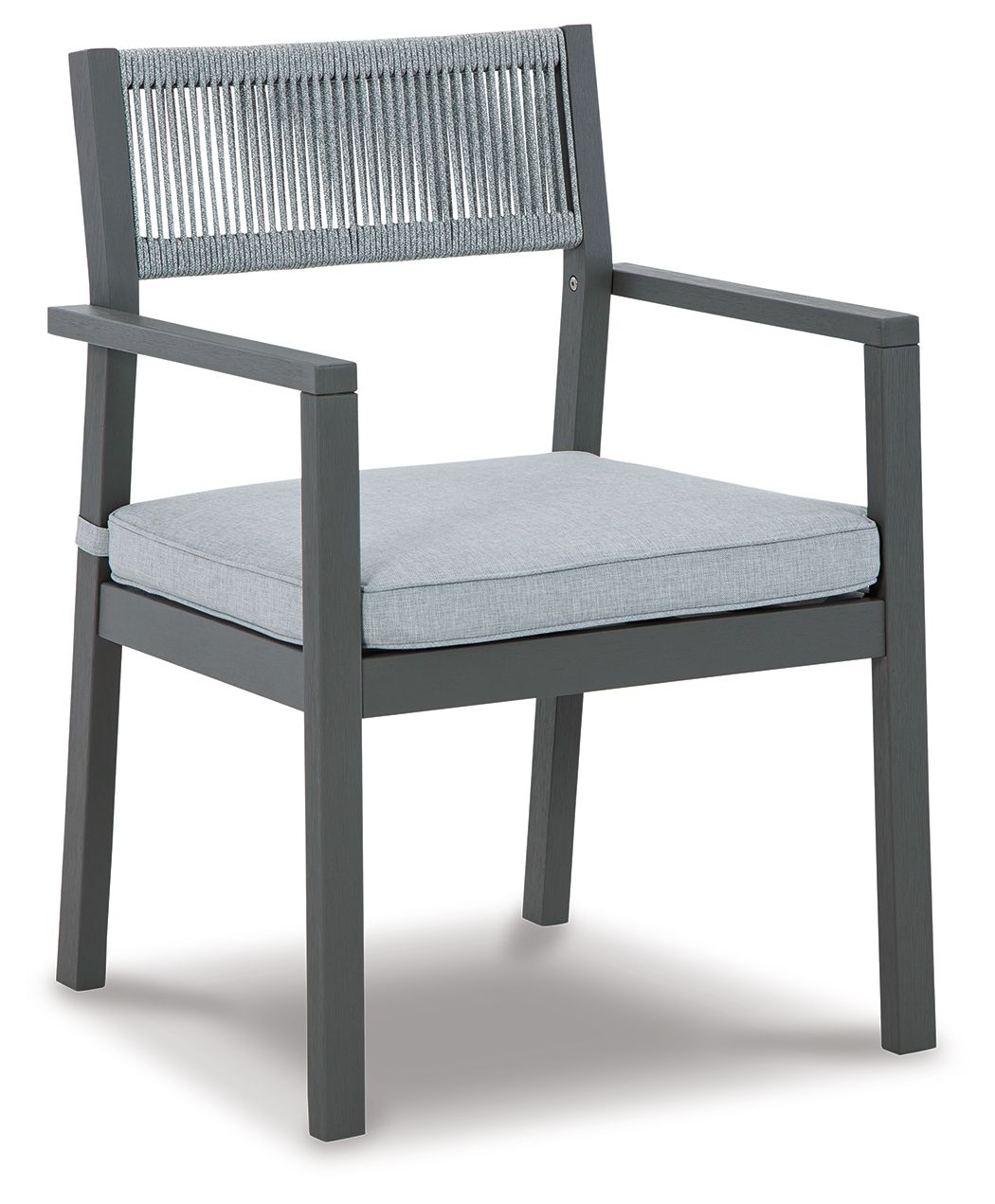 Eden Town - Gray / Light Gray - Arm Chair With Cushion (Set of 2) - Premium Chair Sets from Signature Design by Ashley® - Just $381.15! Shop now at brett interiors