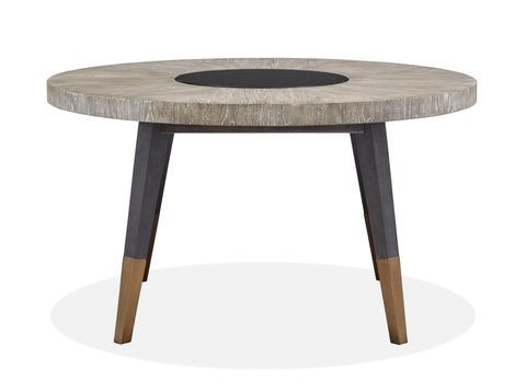 Ryker - Round Dining Table - Homestead Brown - Premium Dining Tables from Magnussen Furniture - Just $922.50! Shop now at brett interiors