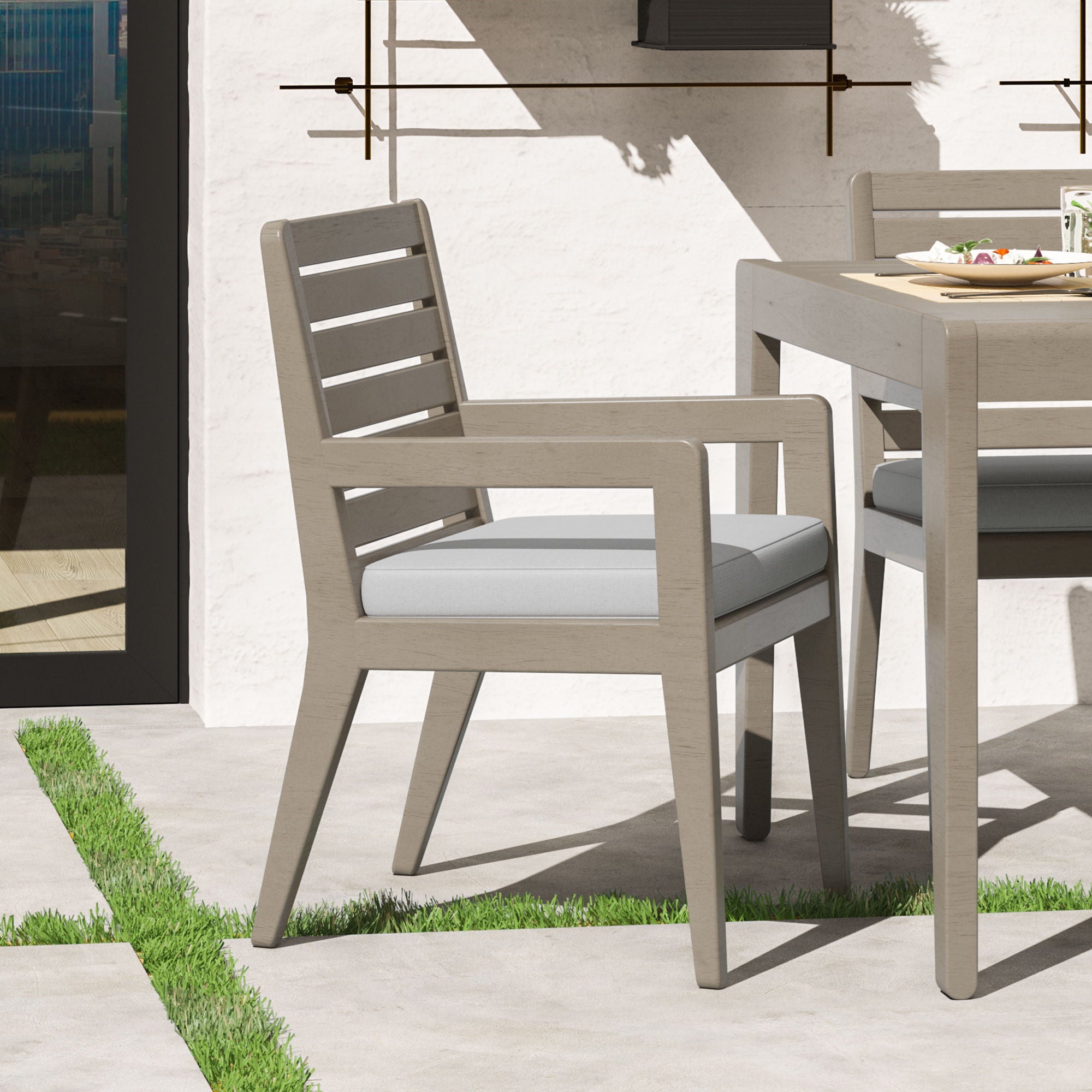 Sustain - Outdoor Dining Armchair (Set of 2) - Premium Chair Sets from Homestyles - Just $1747.50! Shop now at brett interiors