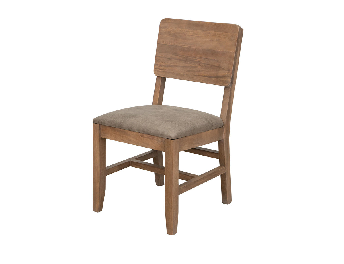 Natural Parota - Chair (Set of 2) - Brown Cappuccino - Premium Chair Sets from International Furniture Direct - Just $475! Shop now at brett interiors