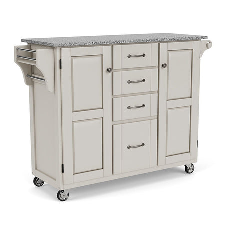 Create-A-Cart - Kitchen Cart - Pepper Granite Top - Premium Islands & Carts from Homestyles - Just $1372.48! Shop now at brett interiors