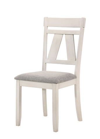 Maisie - Side Chair (Set of 2) - White - Premium Chair Sets from New Classic - Just $237.50! Shop now at brett interiors